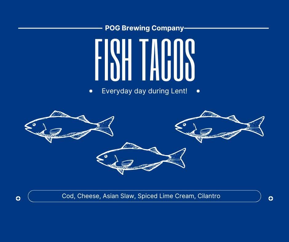 POG Brewing Fish Tacos