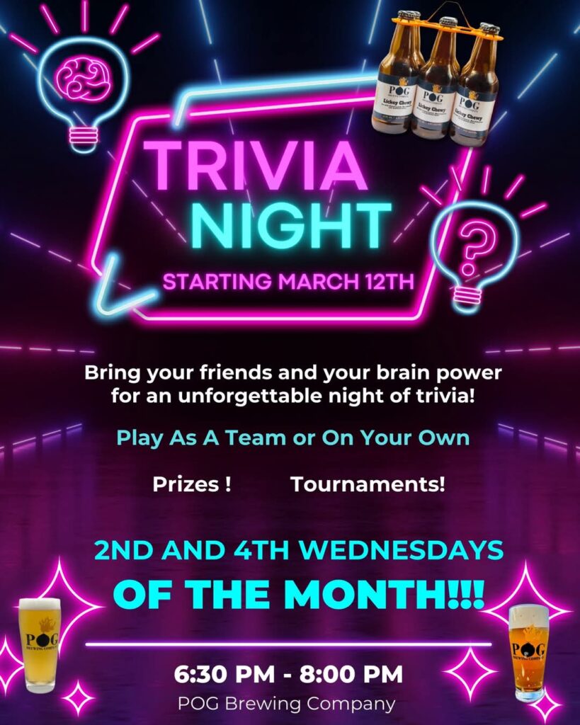 POG Brewing Trivia Night