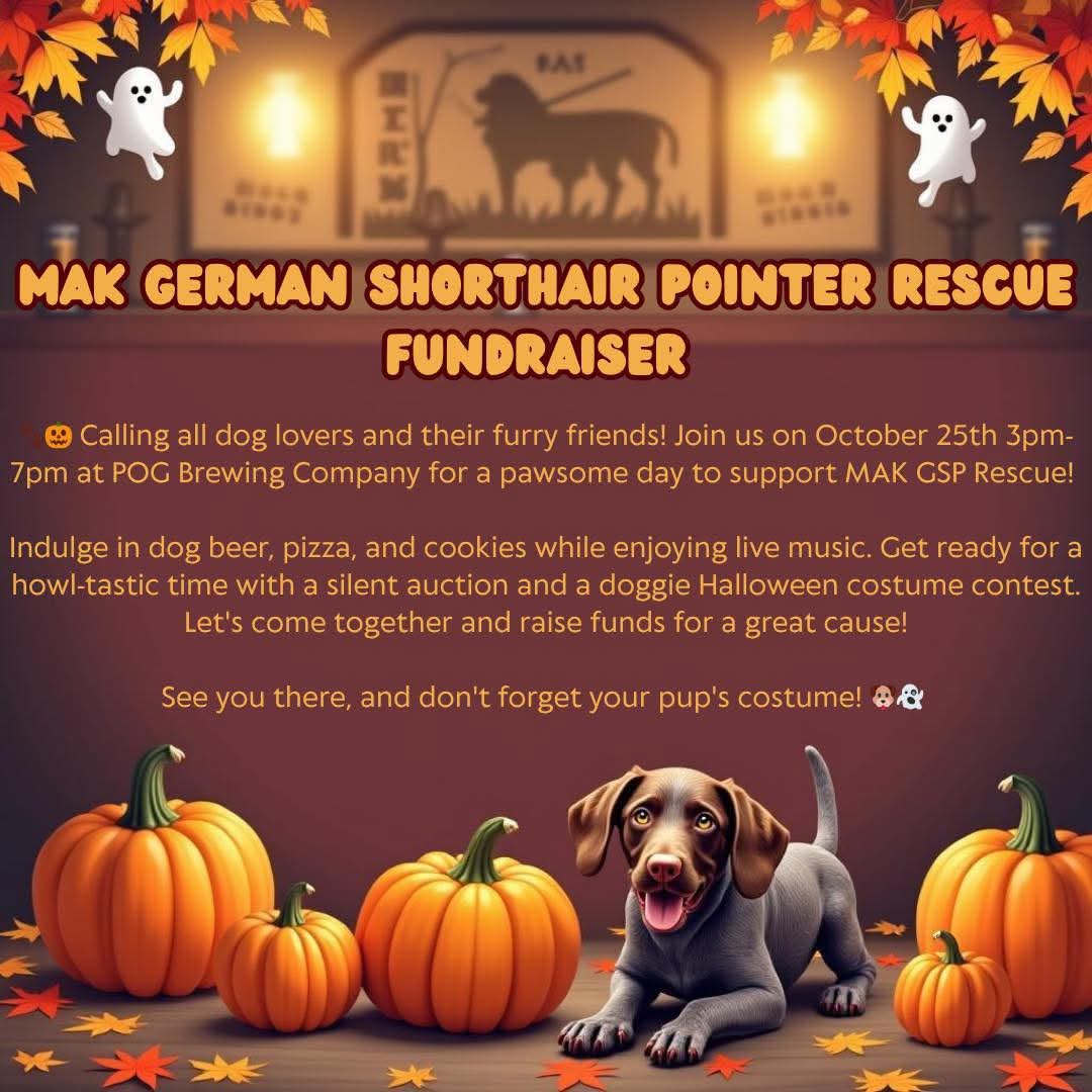 MAK German Shorthair Pointer Rescue Fundraiser